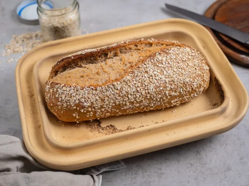 Haferflocken Brot mit Buttermilch Rezept | Einfach & Lecker