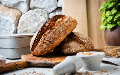 Keimlingsbrot mit Sauerteig