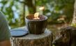 Camping Waxburner CeraLava with Lid