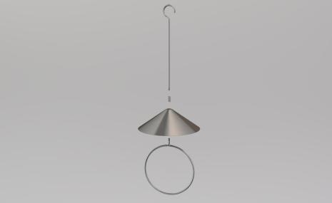 Around Edelstahlhängung komplett