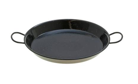 Frying pan, enamelled steel