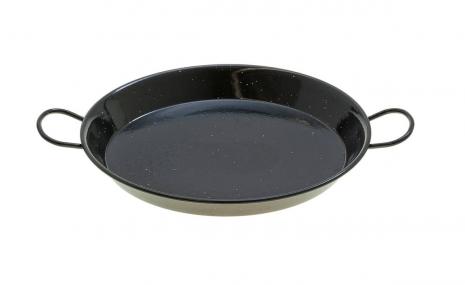 Frying pan, enamelled steel
