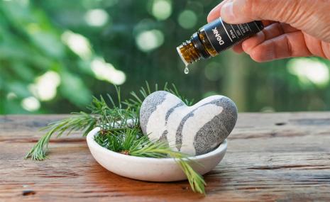 Heart Scented & Soaking Stone