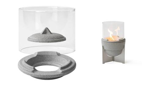 Glass Hood for the Outdoor Waxburner L Granicium