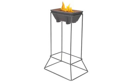 Ständer Edelstahl für Schmelzfeuer Outdoor XL