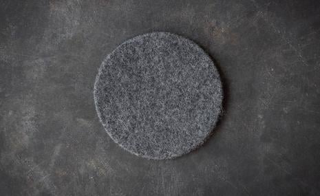 Wool mat 20 cm anthracite