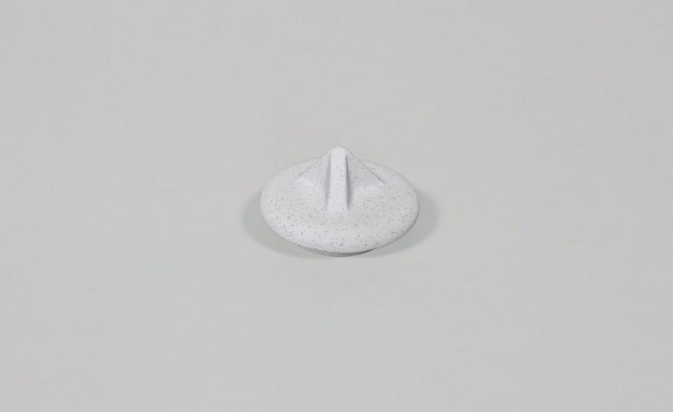 Deckel für den Windglasaufsatz Schmelzfeuer Indoor Albicium