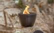 Camping Waxburner CeraLava with Lid