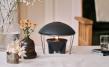 Indoor Waxburner CeraLava with Thermal Cover CeraFlam Anthracite