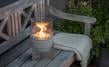Outdoor Waxburner L Granicium with Glass Hood