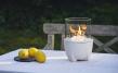 Lichtglas-Aufsatz für Schmelzfeuer Outdoor Albicium
