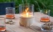 Indoor Waxburner CeraNatur with Glass Hood