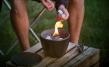 Camping Waxburner CeraLava with Lid
