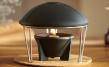 Indoor Waxburner CeraLava with Thermal Cover CeraFlam Anthracite