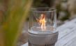 Outdoor Waxburner L Granicium with Glass Hood
