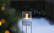 Lichtglas-Aufsatz für Schmelzfeuer Outdoor Albicium