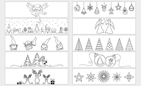 Christmas stencil Indoor Waxburner